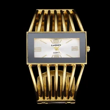 2016 relogio feminino Mode Femmes Robe Montre De Luxe Marque En Acier Inoxydable Montre-Bracelet avec 18 K Or Anneau Dames Horloge Relojes