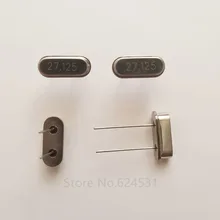10 шт кварцевый кристалл 49S 27,125 M 27,125 MHz inline feet пассивный кристалл HC-49S