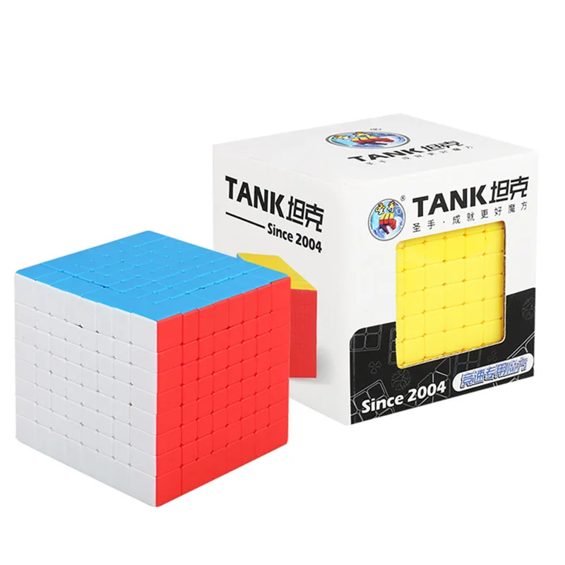 SHENGSHOU Танк 8x8x8 куб профессиональный соревновательный скоростной куб детские забавные Развивающие игрушки Праздничные подарки