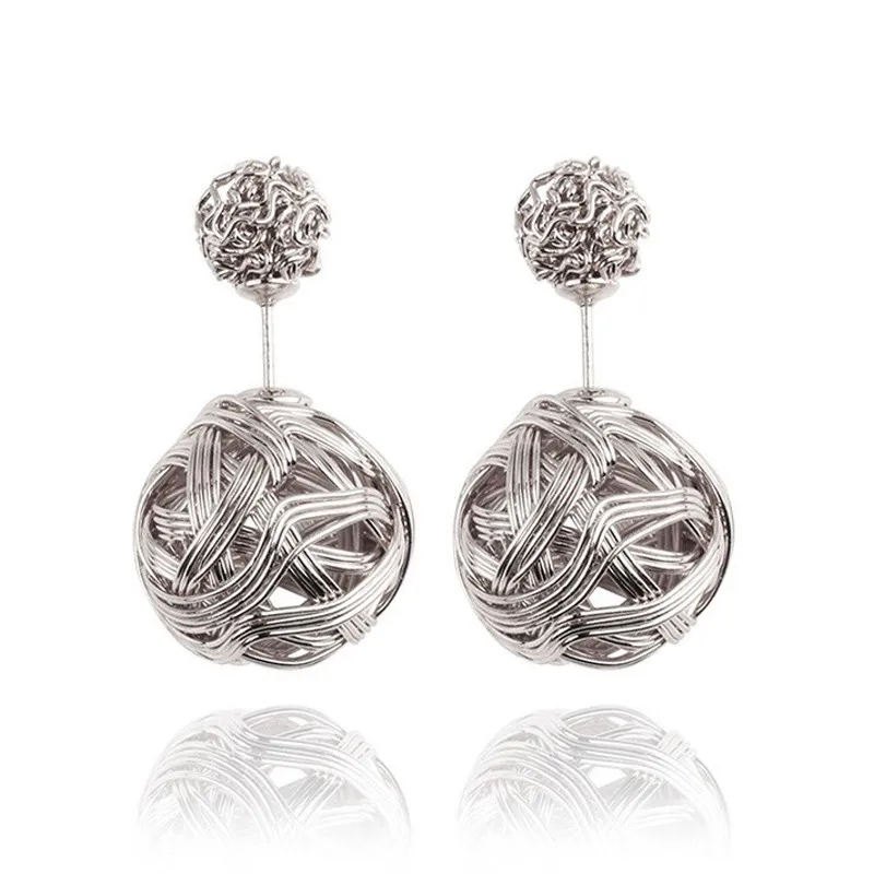 Exotic-Stylish-Statement-Double-Ball-Earrings-Metal-Braided-Hollow-Studs-Earrings-for-Women-Fashion-Female-gifts (1)