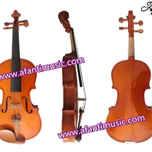 Горячая! твердой Древесины, Fingerboard черного, Ручной Скрипка(Afanti AVL-003