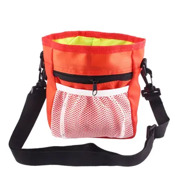 

Detachable Pet Snack Waist Bags drawstring pocket design Dog Feed Pouch