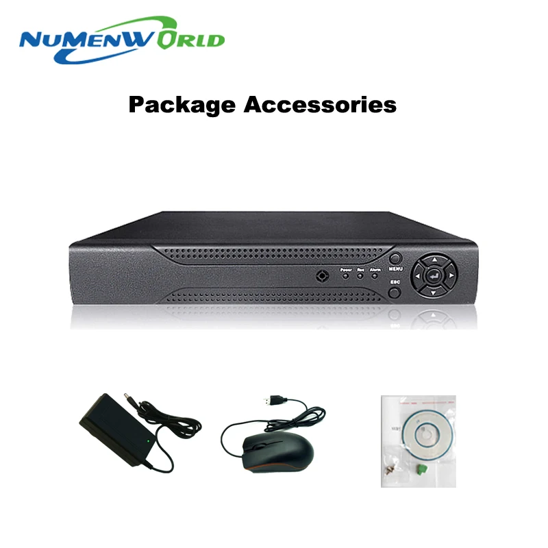 Хорошее 4 канальное 5MP DVR записывающее устройство HVR 6 в 1 система видеонаблюдения