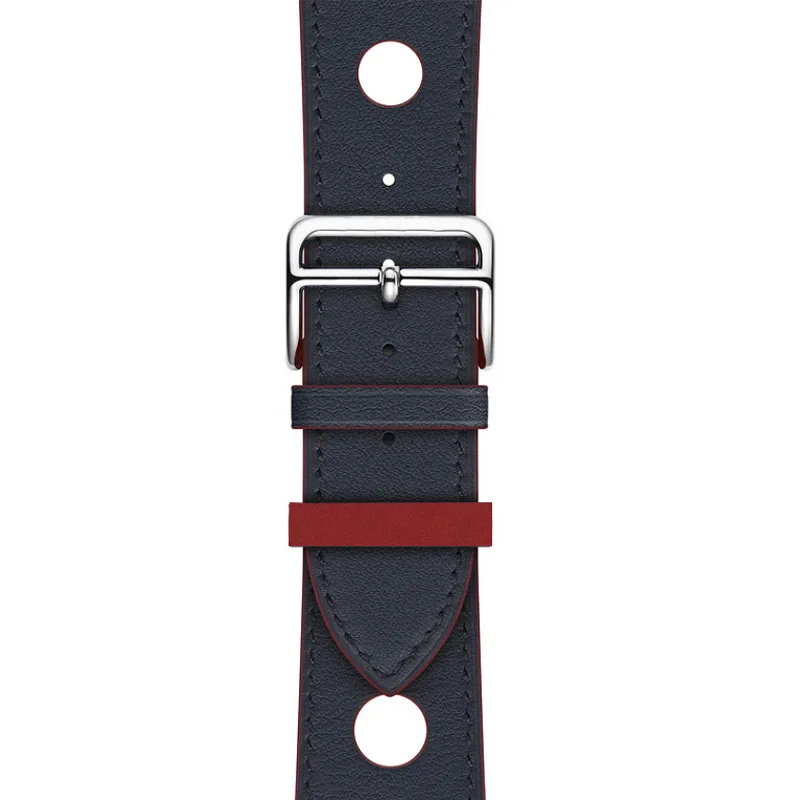 38-42mm Wrist Band For Apple Watch 1 2 3 Single Tour Rallye 6 Port Herm Watchbands Genuine Leather Strap For Apple Series 4 Band 38-42mm Wrist Band For Apple Watch 1 2 3 Single Tour Rallye 6 Port Herm Watchbands Genuine Leather Strap For Apple Series 4 Band