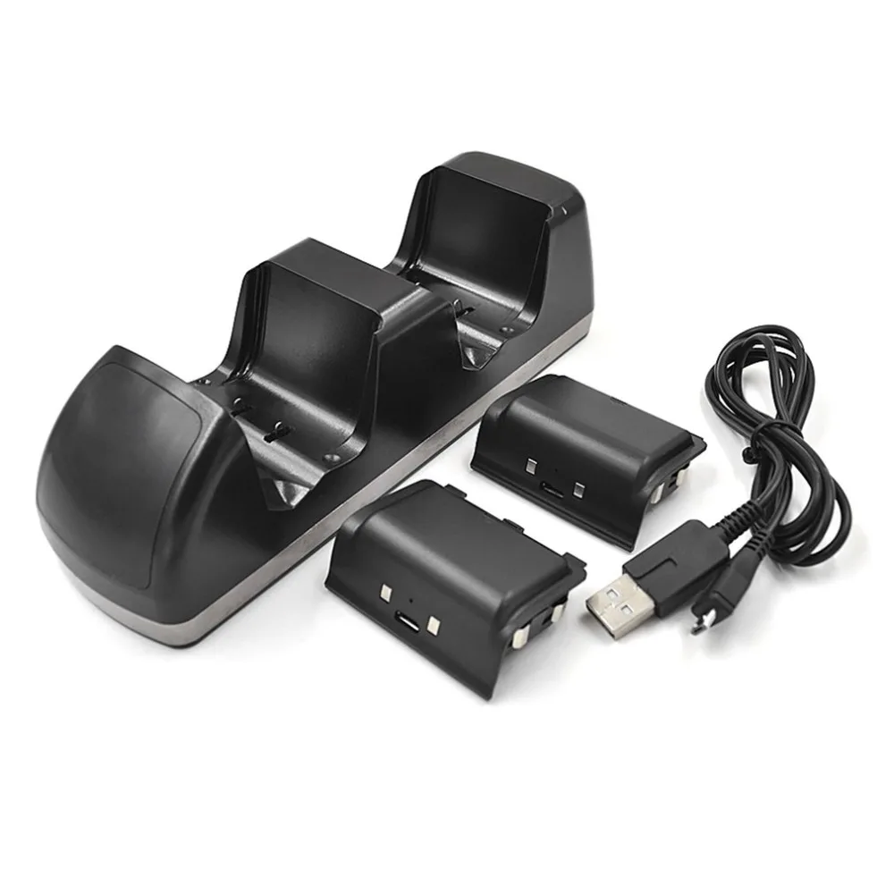 

ONLENY 2PCS Rechargeable Battery Packs Suitable for XBOX 360 with Rapid Charging Dock Controller Charging Station