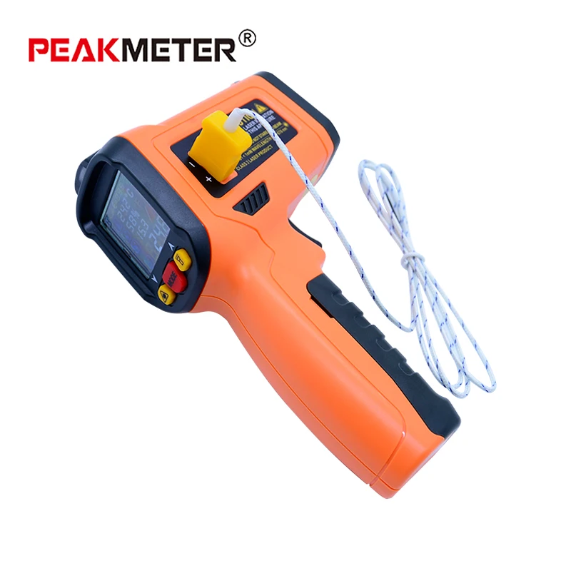 PEAKMETER PM6530 цифровой термометр Бесконтактный инфракрасный термометр-50~ 800+ Влажность точка росы IRT K Тип окружающий УФ-светильник