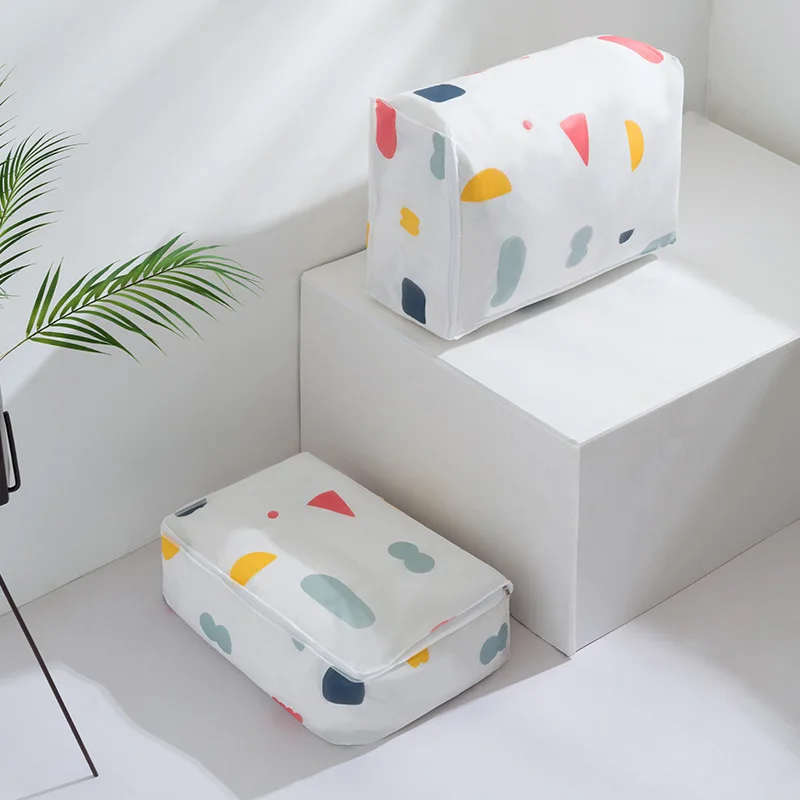 Schlafzimmer multifunktions quilt Doggy bag wasserdichte feuchtigkeitsbeständig große kapazität sachen tasche bewegen haus kleidung baumwolle quilt verpackung tasche