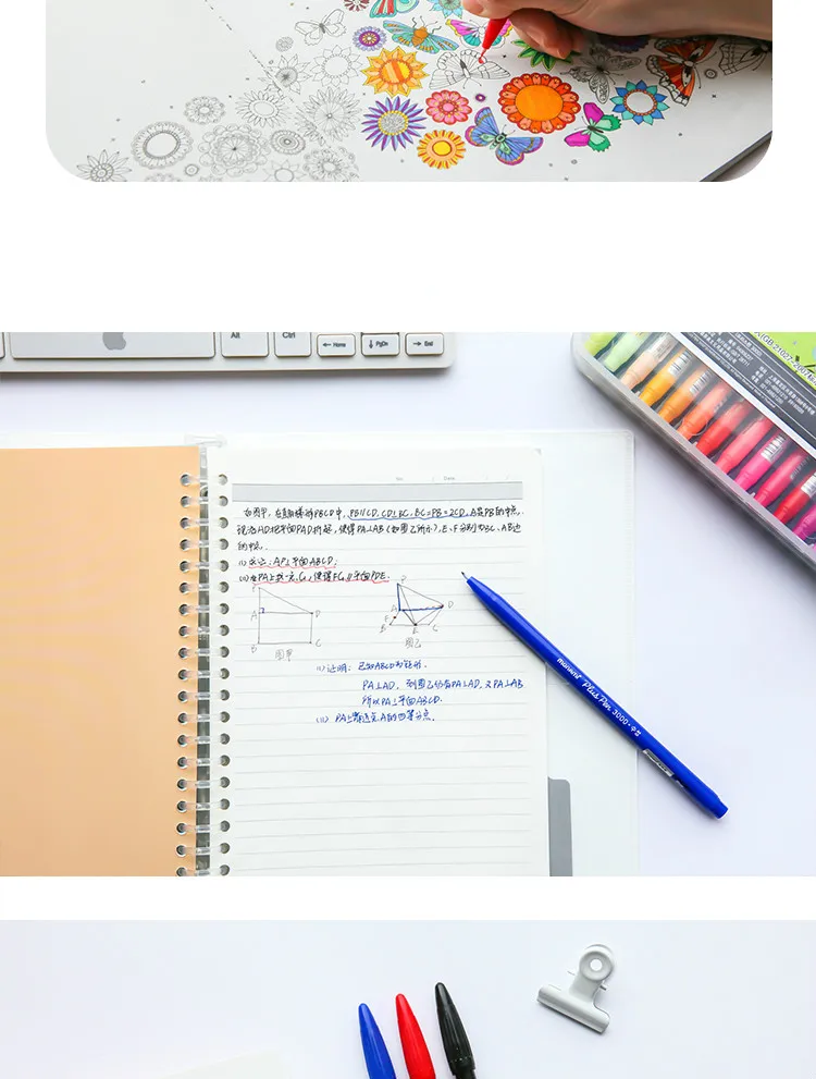 Корейская профессиональная волоконная ручка, гелевая ручка с чернилами, для пули, дневника, конфетного цвета, художественный маркер, школьный рисунок, живопись, канцелярские принадлежности