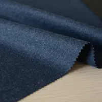 100% Wool Custom Suit Luxury Blue Grey Flannel Business Suits For Men, Besopke 3-piece Style Dress Suit Costume Homme de luxe 2