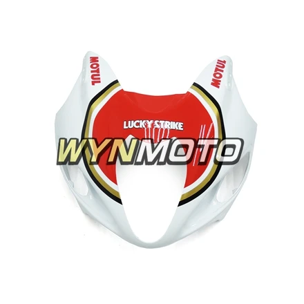 Полный ABS пластиковый комплект обтекателей для Suzuki GSXR1300 Hayabusa 1997-2007 Cowlings красный белый корпус комплект рамы кузова ABS Обтекатели