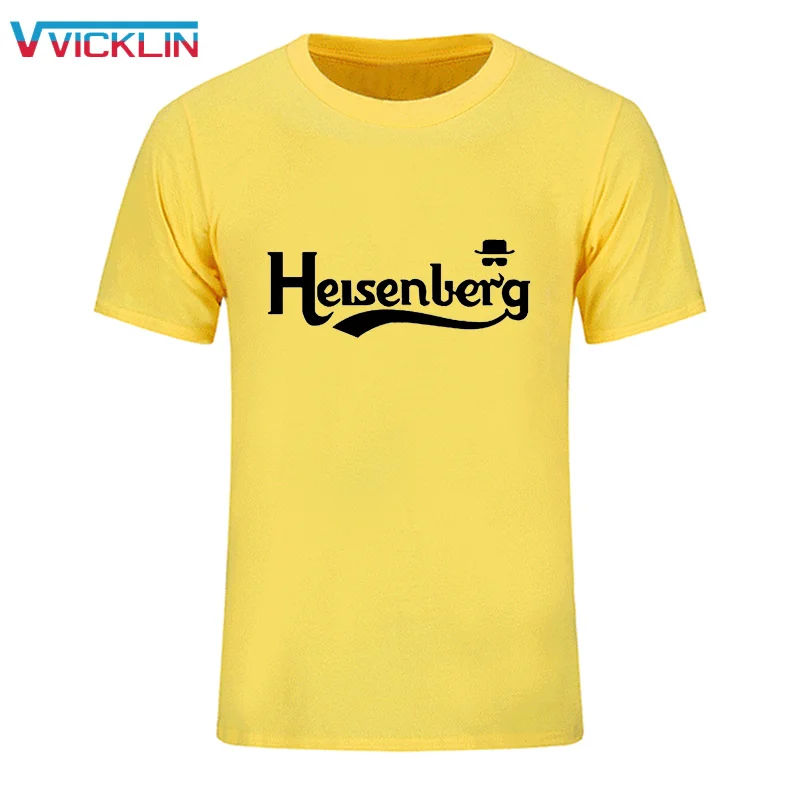 New Fashion Men leisure T Shirts Breaking Bad Heisenberg Top Graphic Tees Summer Cotton O Neck large code Short Sleeve | Мужская одежда