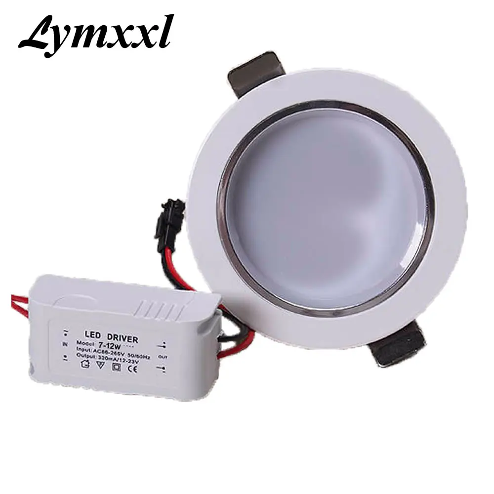 Led Downlight Embedded Spot Light Ultra-thin 12w Hole Lamp Living Room Home Ceiling Bulbs 3000K 4000K 6000K Dimmable UL CE | Освещение