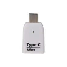 USB 3.1 Тип c USB Micro SD SDXC TF Card Reader адаптер для Macbook/MAC airpro/OTG тип-c интерфейс мобильного телефона