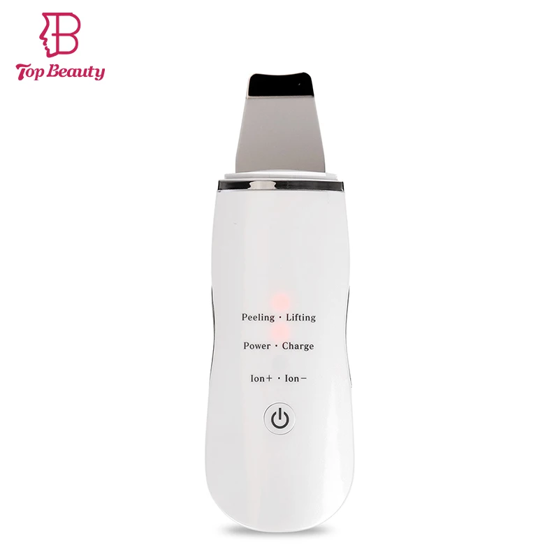 Ultrasonic Face Scrub Electric Skin Scrubber Face Lift SPA Beauty Facial Massage Device Facial