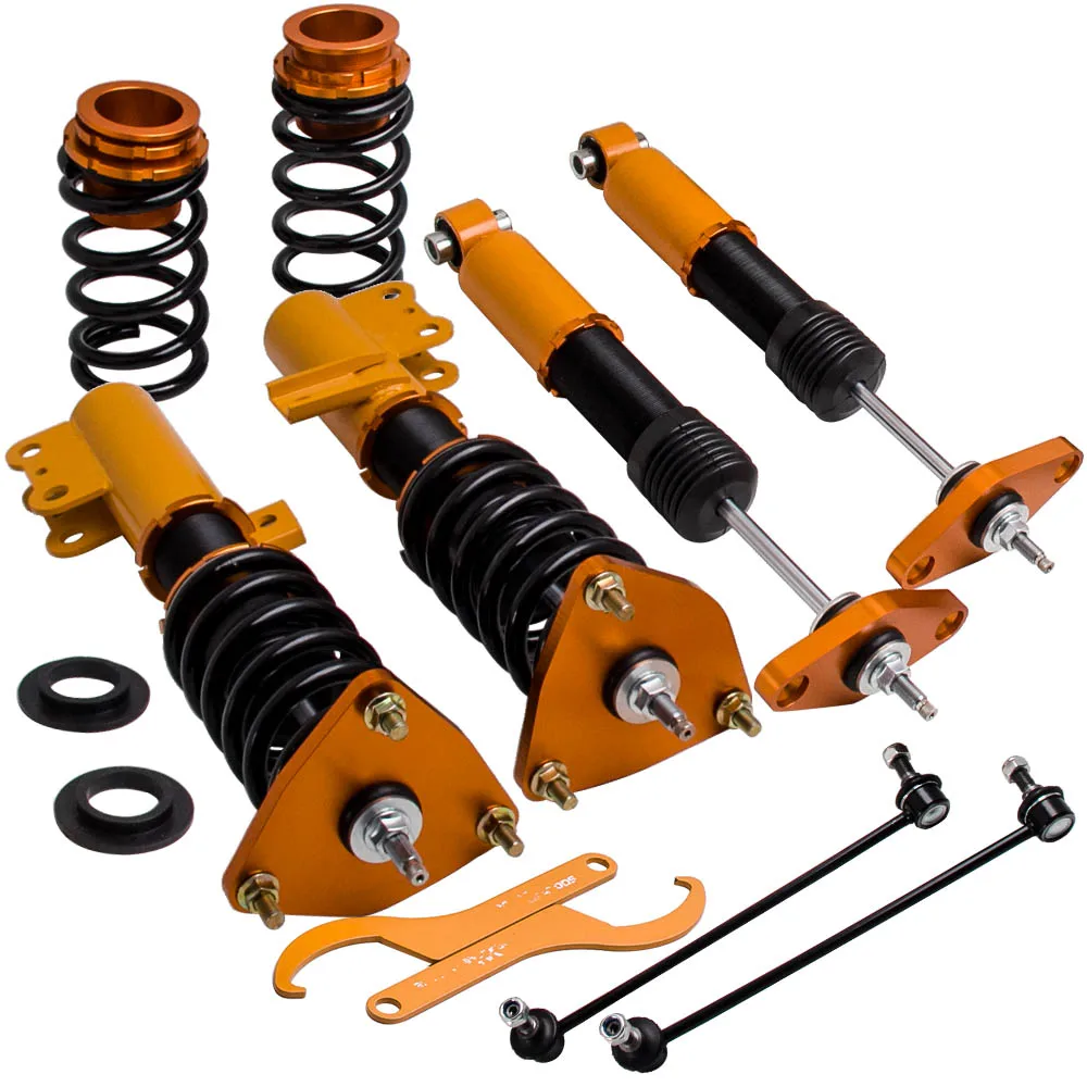 Fully Adjustable Damping Damper Coilovers Shock Suspensions kit For