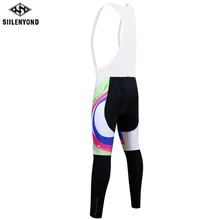 Siilenyond женский зимний комбинезон для велоспорта с 3D гелевой накладкой MTB велосипедные брюки для велоспорта термофлисовые колготки для велоспорта