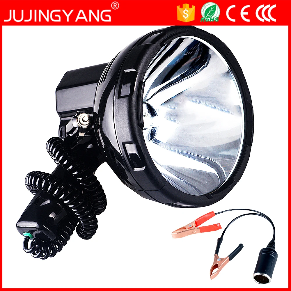 Bright Protable HID spotlight 220W xenon search light hunting 12V
