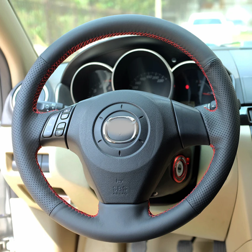 Steering Wheel Cover for Old Mazda 3 Mazda 5 Mazda 6 2003 02
