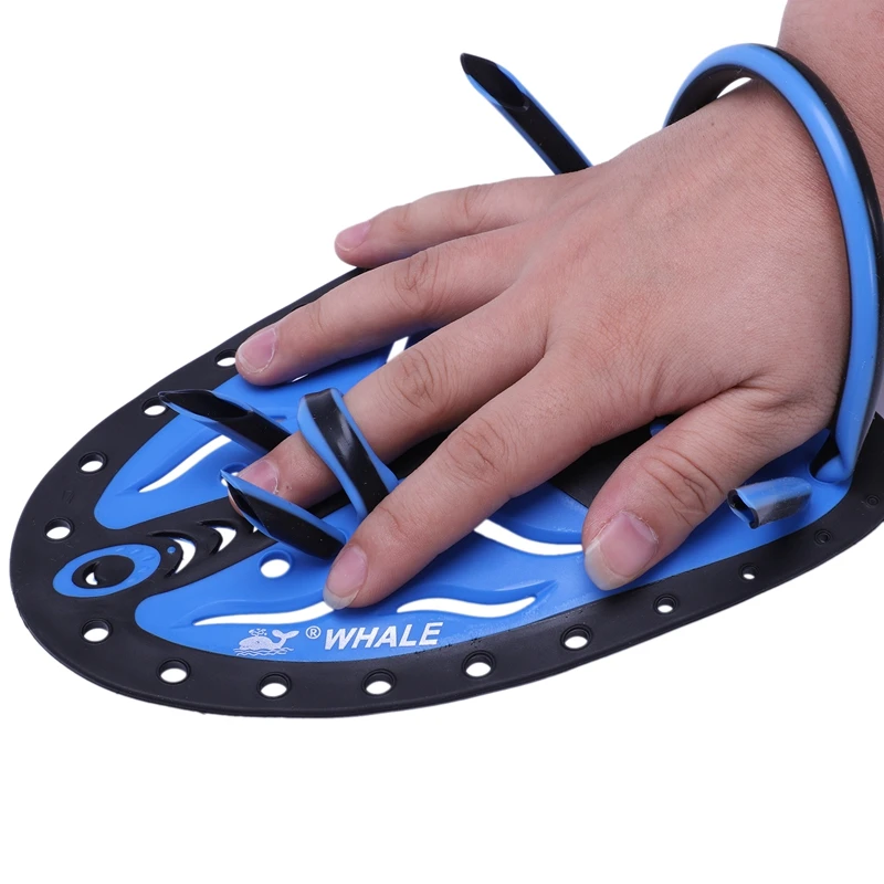 КИТ для мужчин и женщин тренировочные плавники для плавания Регулируемый силиконовый ручной перепонки плавательные перчатки весло