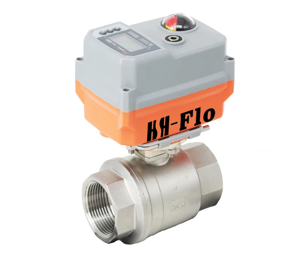 0-10 V 24VAC/DC " SS304 моторизованный электрический контроль пропорциональный интегральный клапан