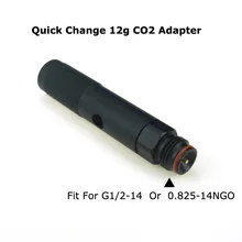 New Paintball Quick Change 12g CO2 Adapter(BLACK)
