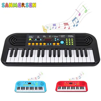 

37 Keys Kids Children Piano Keyboard Portable Keyboard Piano Early Learning Educational Music Instrument Toy Gift for Children