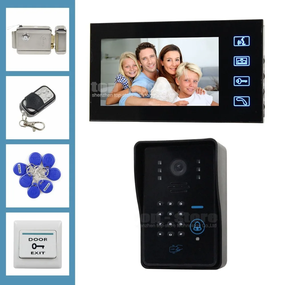 DIYSECUR Touch Key IR Camera Remote Control Code Password Keypad RFID