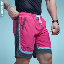 Aimpact Sexy Strand männer Shorts Freizeit Sea Männer Boardshorts Schnell Trocken Elastische Taille Schließt Active Futter Liner Shorts DT63