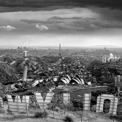 Thomas Barbey One Too Many Drinks Poster Print (36 x 24)