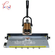 Одиночная пробивая машина Тяжелая ручная бумажная пробивая машина толщина 30 мм DC-300DK 1 шт