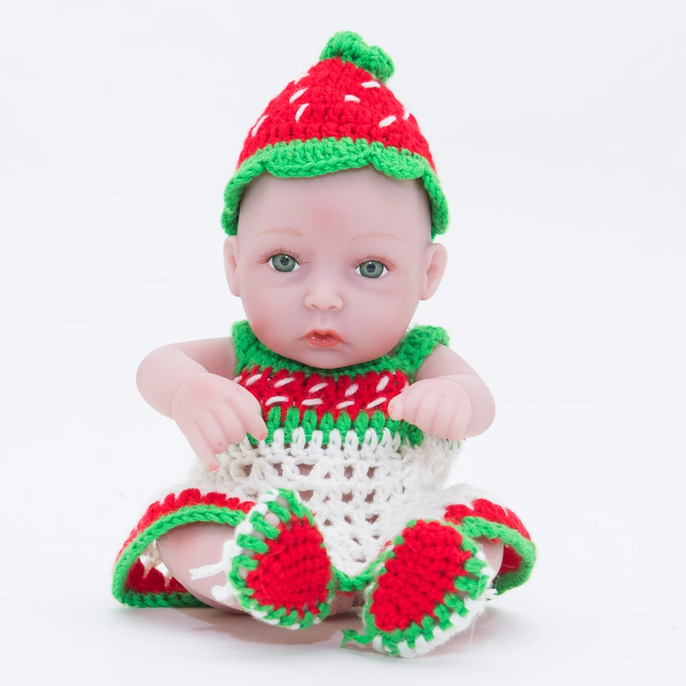 Детские куклы реалистичные Reborn Baby Doll Фигурки игрушки полностью силиконовые
