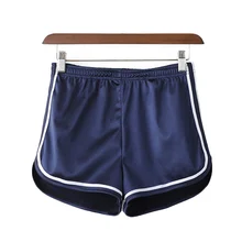 Для женщин леди с высокой талией эластичные шорты Тонкий Повседневный для лета Спорт пляж бег MSD-ING