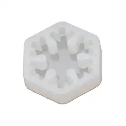 3D силиконовая форма "Снежинка" литая эпоксидная смола украшения самодельные ювелирные украшения инструменты