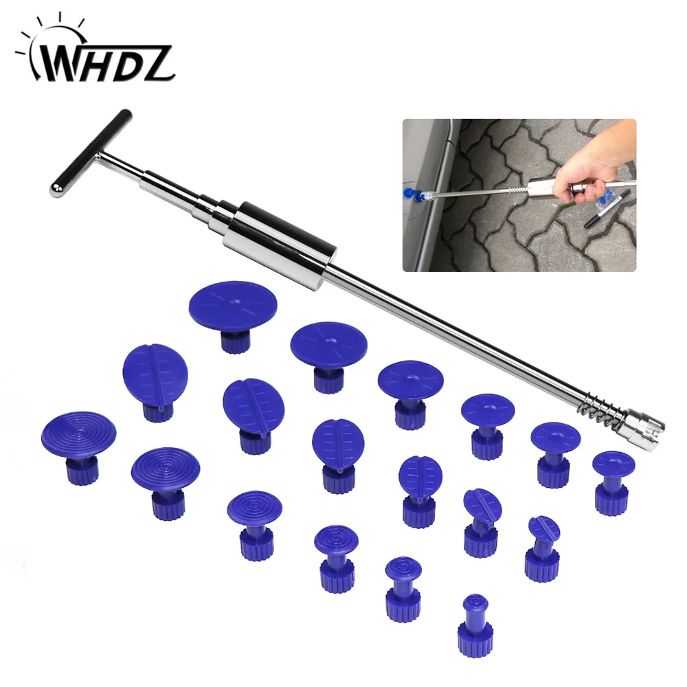 

PDR Tools Dent Removal Paintless Dent Repair Tools Dent Puller Slide Hammer Puller Tabs Suction Cup Hand Tools Kit Ferramentas