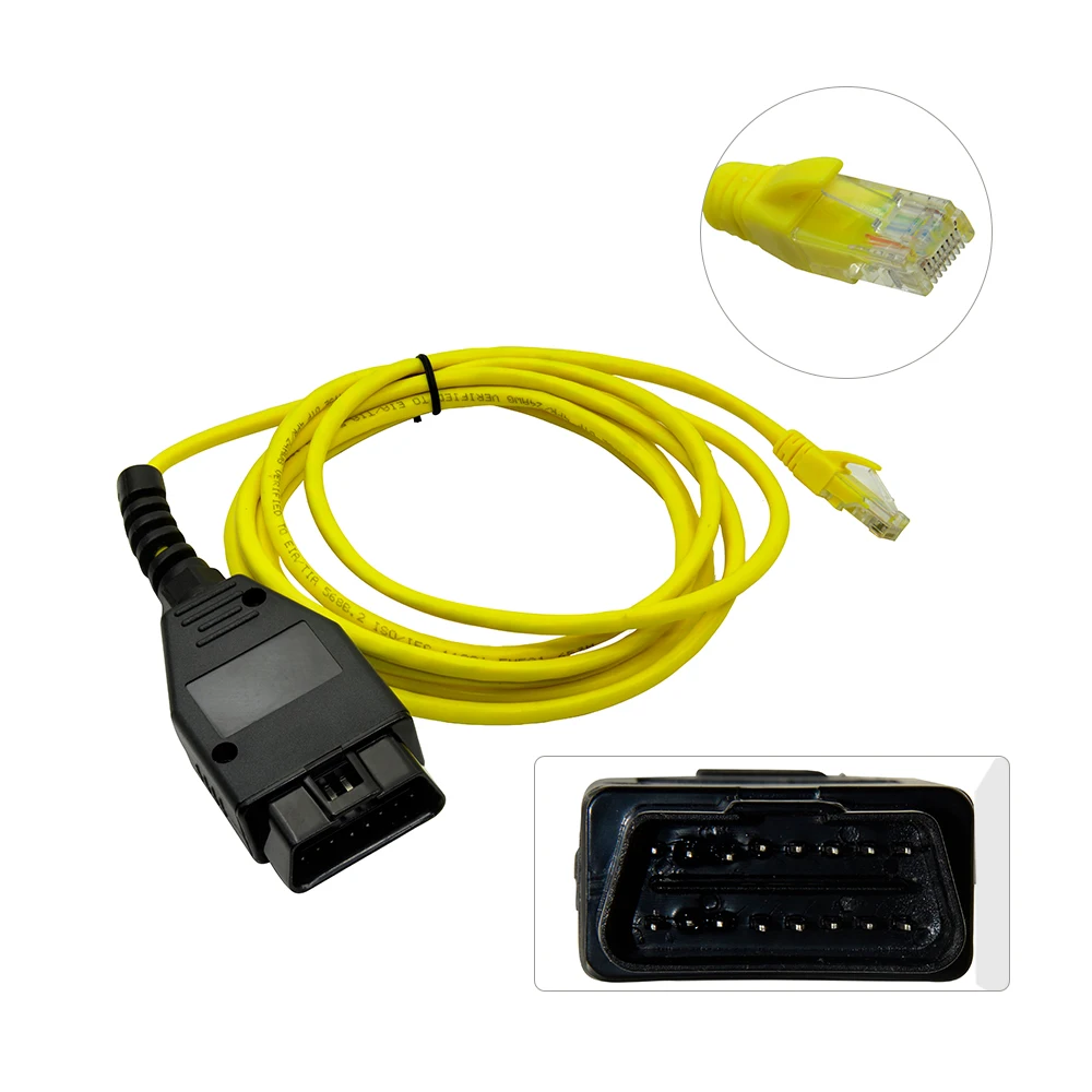 VSTM ESYS 3.23.4 v50,3 кабель для передачи данных для bmw ENET Ethernet к OBD OBDII 2 Интерфейс E-SYS данных ICOM кодирование для F-series