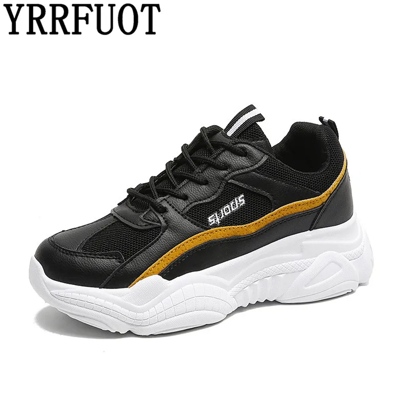 

YRRFUOT woman Casual Shoes Breathable Brand Comfortable Woman Fashion Sneaker Leisure Shoes Zapatillas Mujer 2019 Women Shoes