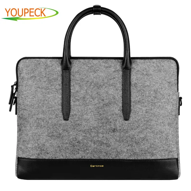 Cartinoe 11 13 15 Inch Laptop Shoulder Bag Men Women Messenger Cartinoe 11 13 15 Inch Laptop Shoulder Bag Men Women Messenger Lady Wool Felt Handbag