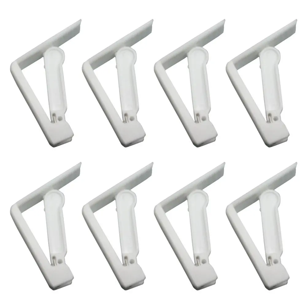 

8pcs plastic spring tablecloth clamp