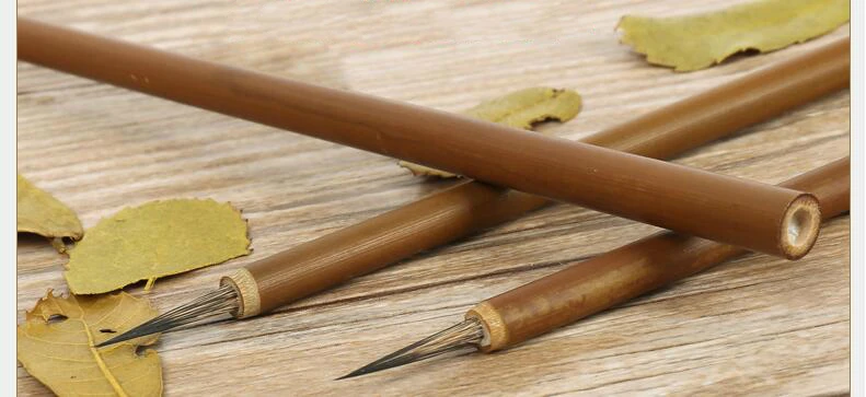 Pincel de Pintura Esboço de Alta Escrita Chinesa Caneta Desenho Qualidade Coelho Cabelo Caligrafia Pen Brushes 3 Pcs 7 High Quality Material escolar e de escritório