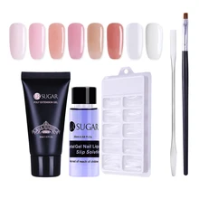 Ur Sugar 30 мл полигелевый удлинитель для пальцев, кристально-Желейный УФ светодиодный гель для ногтей, Твердый акриловый гель для дизайна ногтей