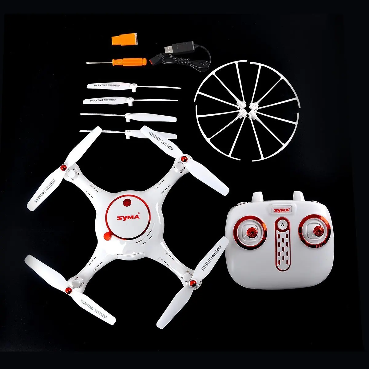 Мини Квадрокоптер Syma X5UC с HD камерой 720P барометром и дополнительной батареей 2