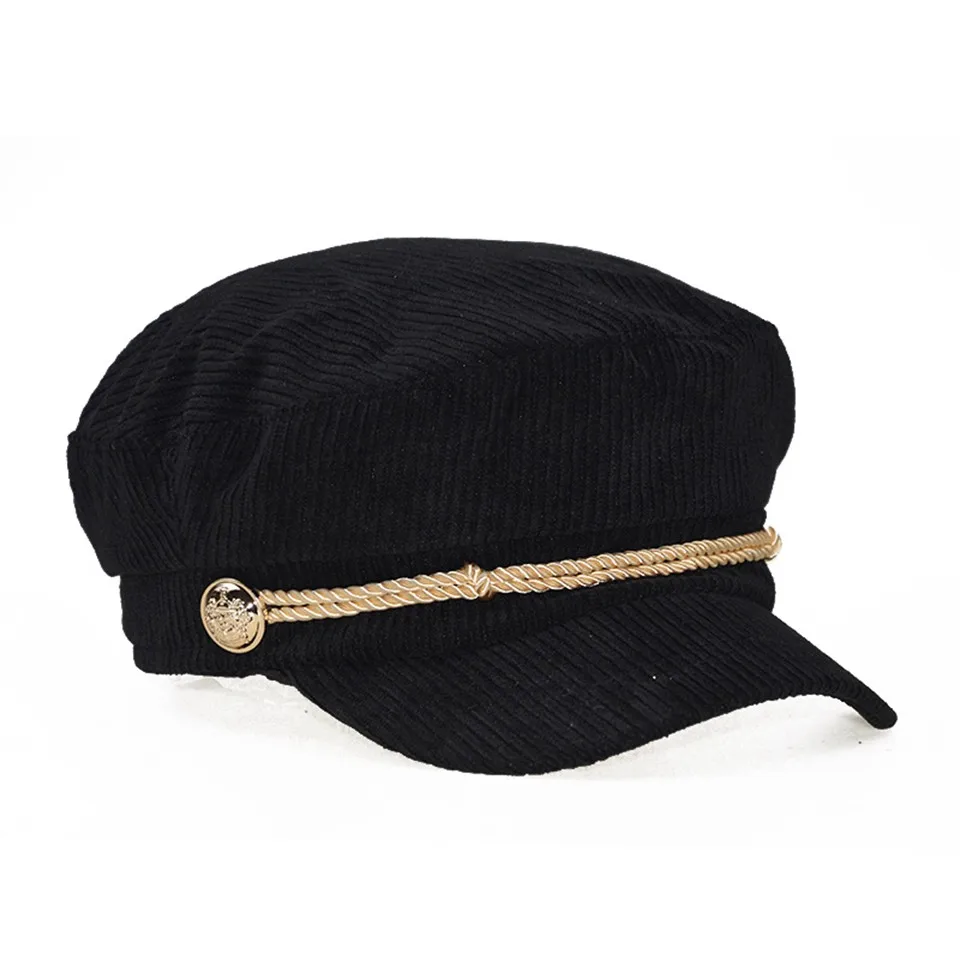 Однотонные кружевные Вельветовые женские береты на плоской подошве, женская элегантная шляпа для пекаря, осенняя классическая женская шляпа