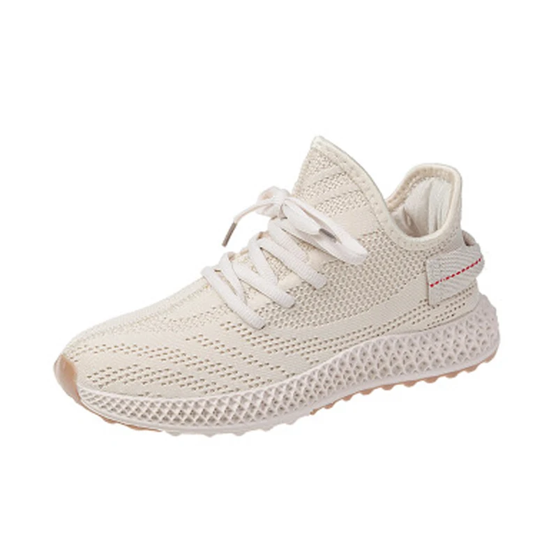 

Net Red Shoes Female 2019 New Candy Color Flying Woven Casual Sports Running Shoes Ins Students Soft Bottom Fitness Shoes Tide