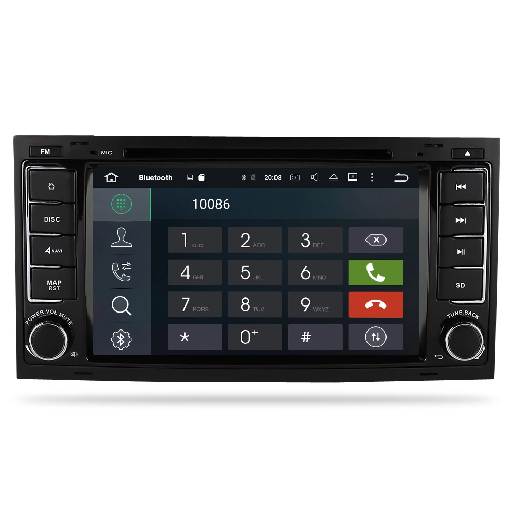 Flash Deal Octa Core Android 9.0 Car Radio GPS Navigation Player For Volkswagen Touareg T5 2004-2011 DVD Stereo Video WIFI Multimedia 3