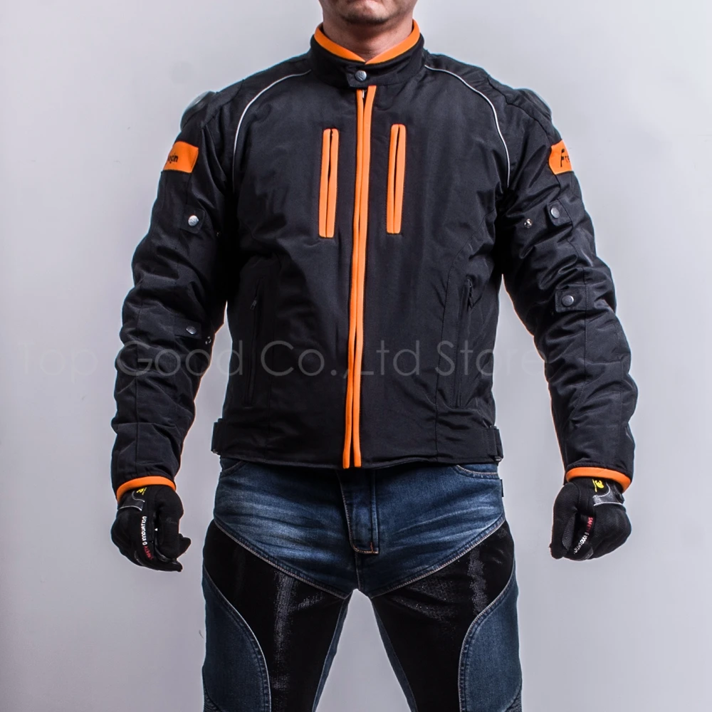 Top Good Motorcycles Jacket Titanium alloy Racing Suits Windproof Warm