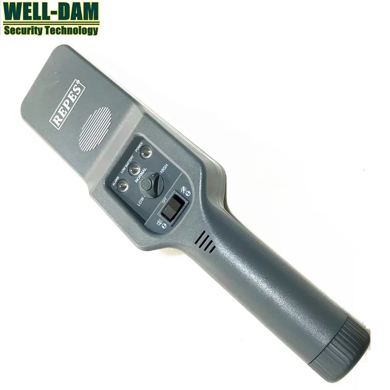 Handheld Security Metal Detector Wand Scanner High Sensitivity LED Buzzer I2Z6 