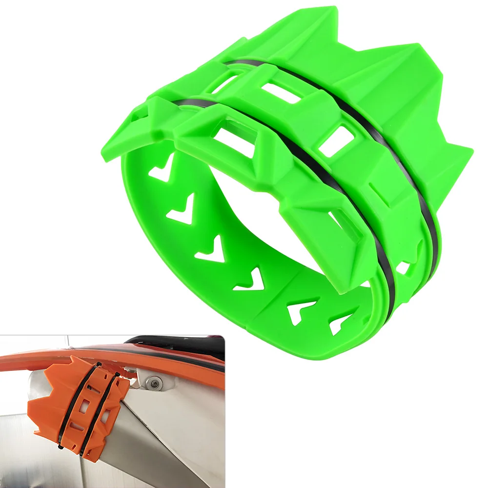 

NICECNC Motorcycle Exhaust Pipe Protector Shield Cover For Kawasaki KX 85 125 250 350 450 500 250F 450F KLX 250R 300R 400R