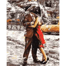 YIKEE декоративная картина маслом по номерам, краска по номерам взрослым быть страстно в любви