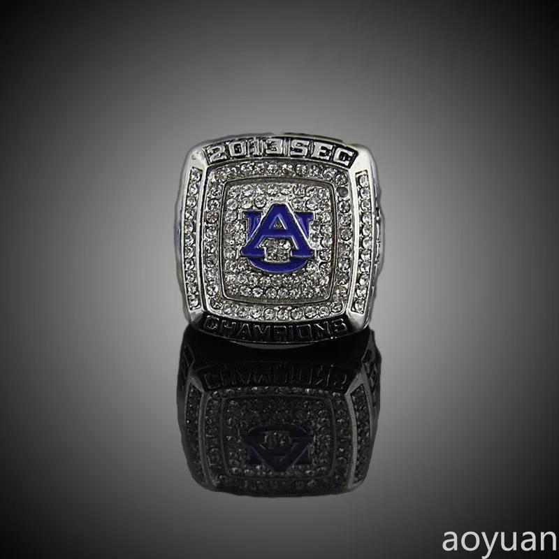 aoyuan Championship rings,2013 Auburn Tigers Football National Championship Rings, sports fans