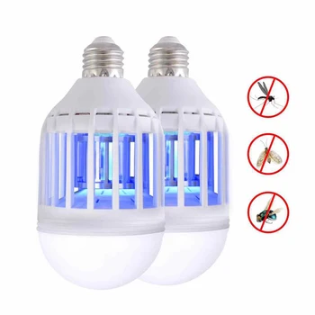 

LED Electric Insect Mosquito Killer Fly Insect Bug Trap Lamp Light Bulb Home Outdoor Light